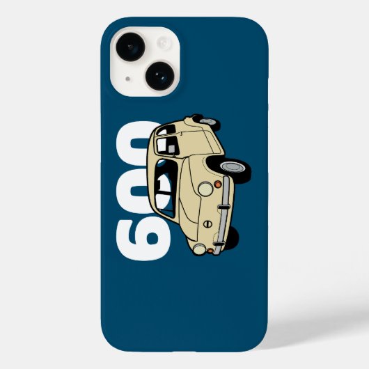600 beige v2 Case-Mate iPhone case (Achterkant)