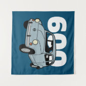 600 blauw v2 wandkleed (Voorkant (horizontaal))