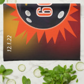 600 Bowling Series avec couleurs, Serviette (Plié)