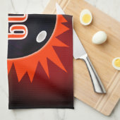 600 Bowling Series avec couleurs, Serviette (Quart Plié)