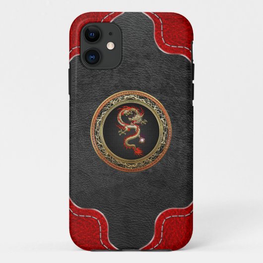 [600] Golden Chinese Dragon Fucanglong Case-Mate iPhone Case (Achterkant)