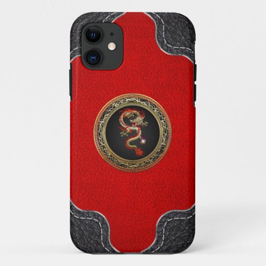 [600] Golden Chinese Dragon Fucanglong Case-Mate iPhone Case (Achterkant)