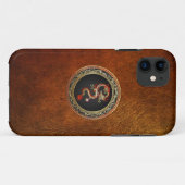 [600] Golden Chinese Dragon Fucanglong Case-Mate iPhone Case (Achterkant (horizontaal))