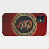 [600] Golden Chinese Dragon Fucanglong Case-Mate iPhone Case (Achterkant (horizontaal))