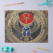 [600] Goud - Egyptisch gekonkel met Ankh Tissuepapier (Craft)