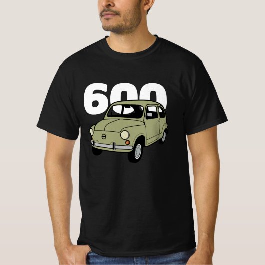 600 groen v2 t-shirt (Voorkant)
