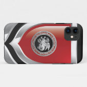 [600] IJslandse draak, Landvætir [Silver] Case-Mate iPhone Case (Achterkant (horizontaal))