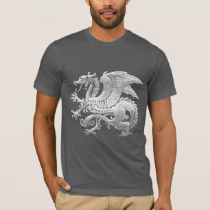 [600] IJslandse draak, Landvætir [Silver] T-shirt