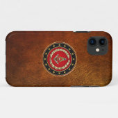 [600] Masonic Square and Compass [3rd Degree] Case-Mate iPhone Case (Achterkant (horizontaal))