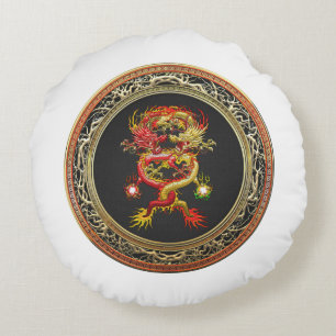 [600] Rood- en gele wasbakken Rond Kussen