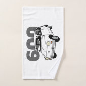 600 wit v2 bad handdoek (Handdoek)