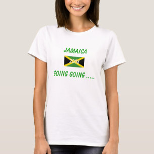 600px-Flag_of_Jamaica_svg, Jamaica, Going Going... T-shirt
