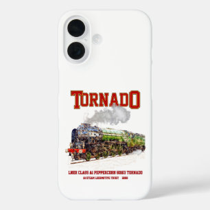 60163 Tornado Stoomtrein Locomotief iPhone 16 Hoesje