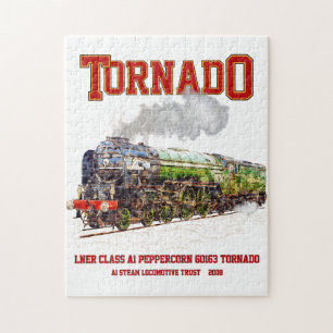 60163 Tornado  Stoomtrein Locomotief Legpuzzel