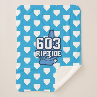603 Riptide Sherpa Blanket (Home Bord) Sherpa Deken