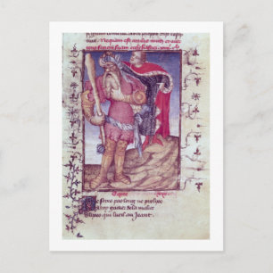 606 f.11 Ulysses die het oog van de Cyclop doorbor Briefkaart