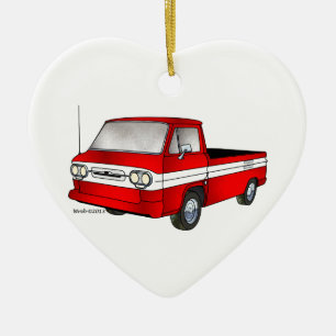 60-61 Corvair Rampside Pickup Keramisch Ornament