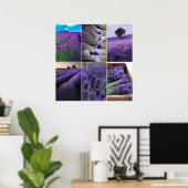 60.96x60.96cm, Lavande poster (mat) (Bureau à domicile)