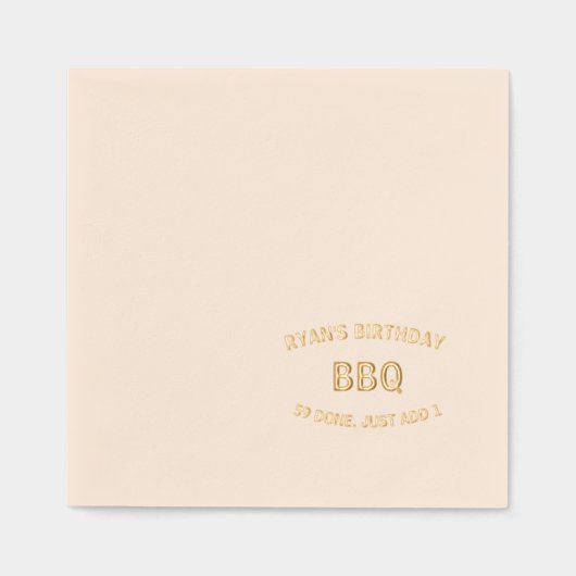 60 BBQ Anniversaire (Recto)