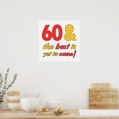 60 Best Birthday Gifts Poster (Keuken)