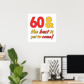 60 Best Birthday Gifts Poster (Thuiskantoor)