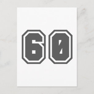 60 BRIEFKAART