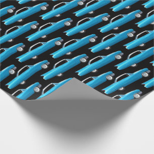 60 caddy blauw cadeaupapier