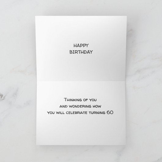 **60** COMMENT CÉLÉBREZ-VOUS LA CARTE (Intérieur)