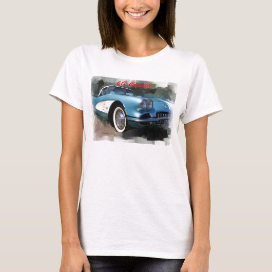 60' Corvette T-shirt (Voorkant)