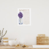 60 dingen waar we van houden bij je lavender oma t poster (Keuken)