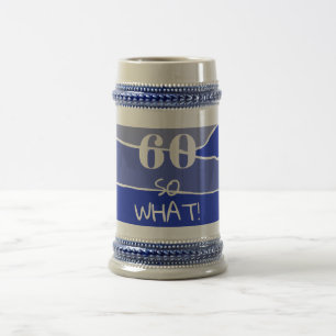 60 en dan Funny 60ste verjaardag Bierpul