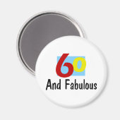 60 en Fabulous Magneet (Voorkant / Achterkant)