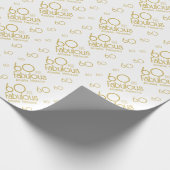 60. en Fabulous Modern 60. Cadeaupapier (Hoek)