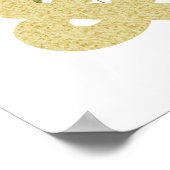 60 en feestdag poster (Hoek)