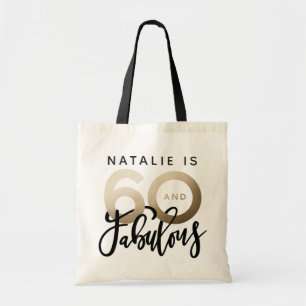 60 en geweldige verjaardagscadeautjes voor een fee tote bag