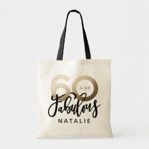 60 en geweldige verjaardagscadeautjes voor een fee tote bag