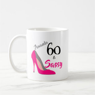 60 en Sassy 60e verjaardag Koffiemok