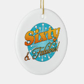 60 en verbluffend! keramisch ornament (Rechts)