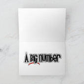 60 Est Juste Un Numéro Carte Anniversaire (Intérieur)