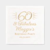 60 et fabuleux 60e fête d'anniversaire de Starburs (Recto)