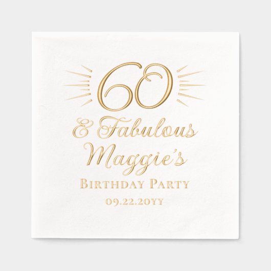 60 et fabuleux 60e fête d'anniversaire de Starburs (Recto)