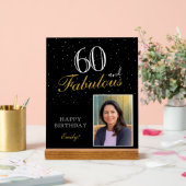 60 et fabuleux Elegant Black Birthday Photo (Mariage)