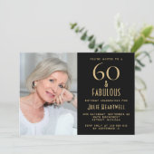 60 et Fabuleux | Invitation pour une fête d'annive (Debout devant)
