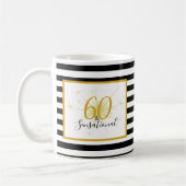 60 et soixantième tasse SENSATIONNELLE de cadeau (Gauche)