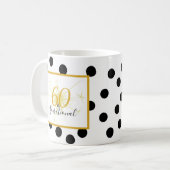 60 et soixantième tasse SENSATIONNELLE de cadeau (Devant gauche)