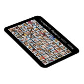 60 Foto Collage Voeg elke naam en leeftijd toe Magneet (Rechterzijde)