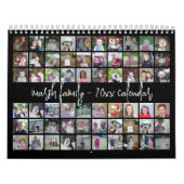60 Foto - Custom Modern Family Sjabloon - 2023 Kalender (Hoes)