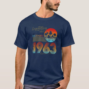 60. Geboortedatum: sinds december 1963 T-shirt