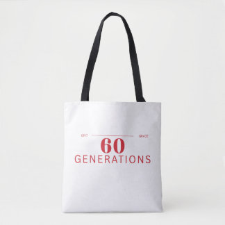 60 Generaties Volharding & Gratie Draagtas
