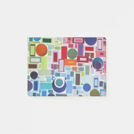60-inch Disco Retro Mosaic Collage Abstract Post-it® Notes